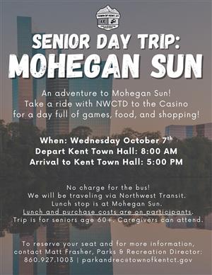 Senior Trip Oct 7 2026