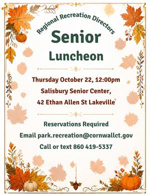 F26 Regional Senior Lunch